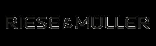 Riese & Müller Logo auf transparentem Hintergrund