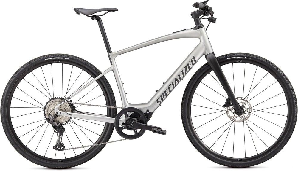 Specialized Vado SL 50 E-Bike in Schwarz und Silber Seitenansicht