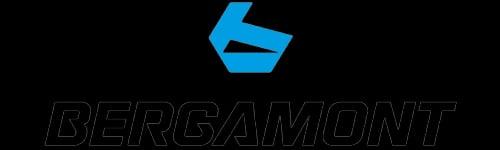 Bergamont Logo mit blauem Symbol und Schriftzug