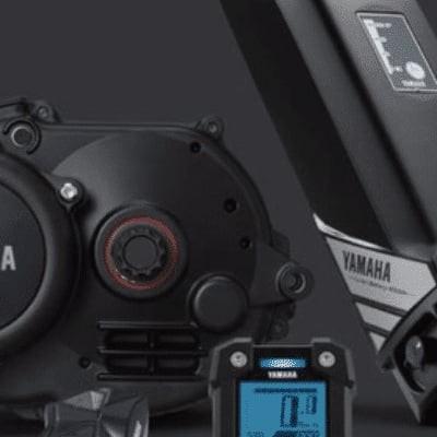Yamaha 2017 E-Bike Motor und Akku mit Display