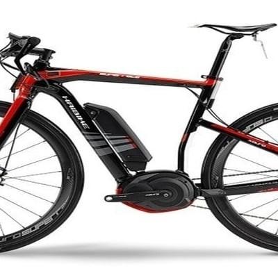 Haibike Sduro Race E-Bike mit sportlichem Design und Scheibenbremsen