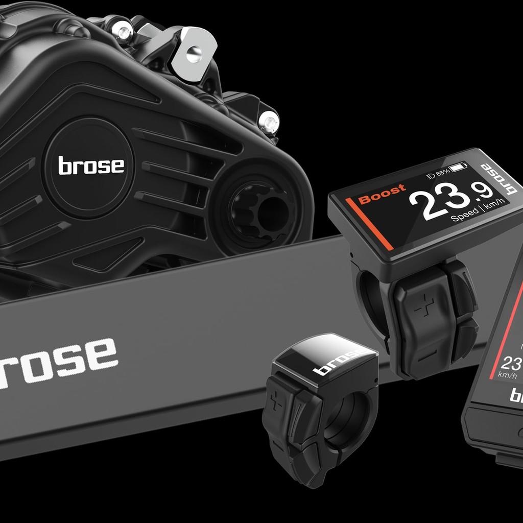 Detailaufnahme des Brose Drive³ Peak Motors