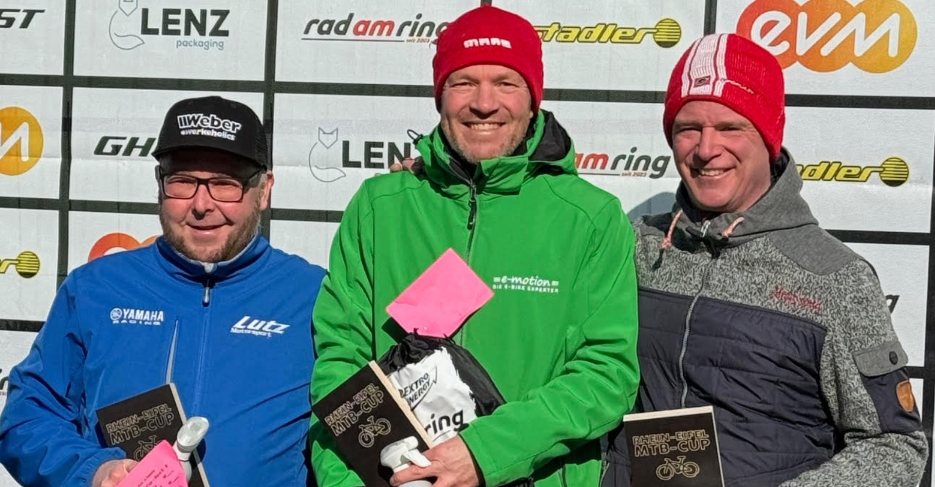 Frank Linn von der e-motion e-Bike Welt Sankt Wendel ist der Gewinner des Rhein Eifel Cups