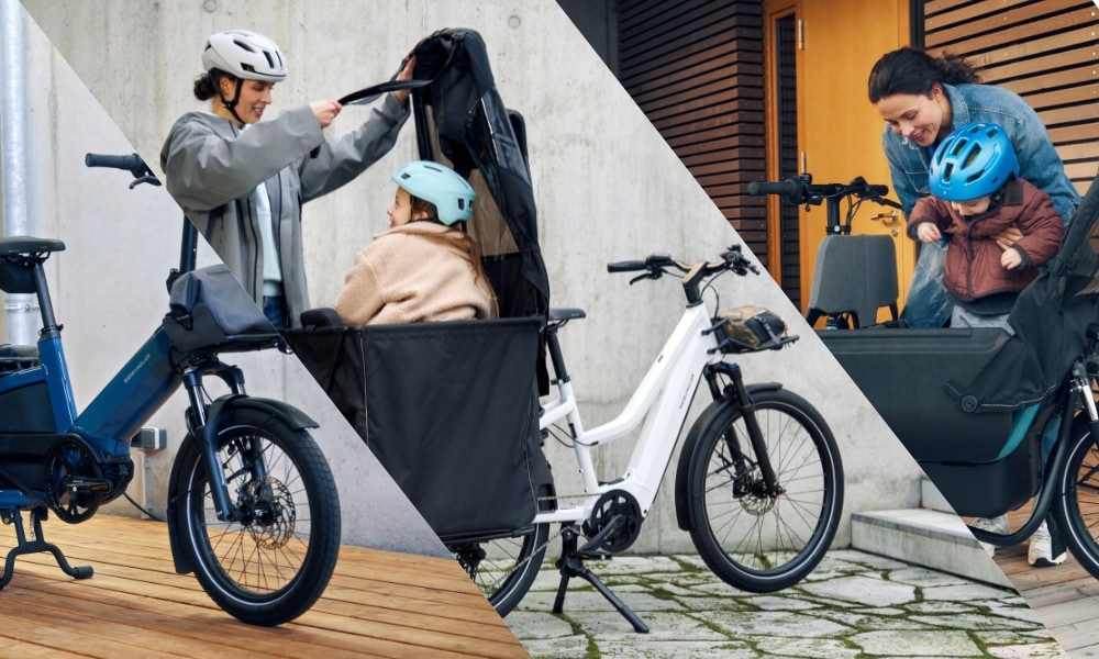 Vergleiche verschiedene Riese & MĂĽller Lastenrad-Modelle fĂĽr Familie und Alltag. Perfekt fĂĽr komfortable und sicher