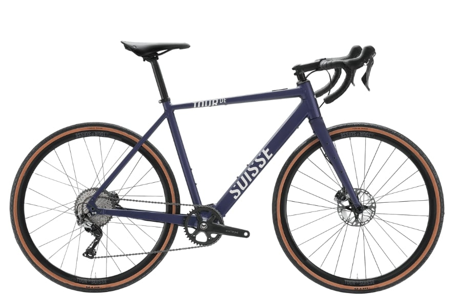 Tour de Suisse Attaque Gravel E-Bike Seitenansicht