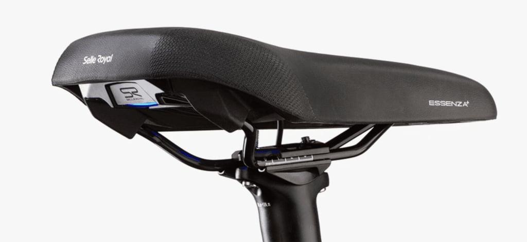 Selle Royal Essenza+ Fahrradsattel mit Sitzheizung und SR-Logo