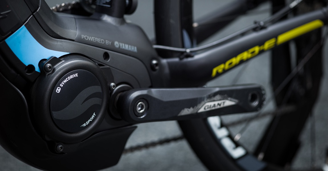 Der SyncDrive Pro powered by Yamaha wurde für die e-Mountainbikes von Giant mit einer eigenen Software ausgestattet, die den e-Pedelecs auf dem Offroad-Trail noch mehr Tretkraftunterstützung bietet, der optimale Antrieb für Elektro Mountainbikes.