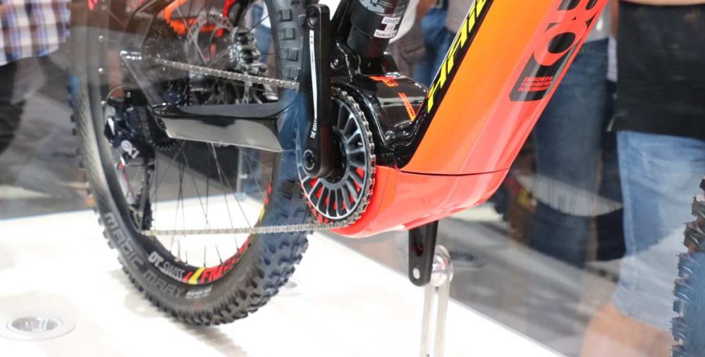 Die Bauweise des TQ HPR 120S erlaubt eine Integrierung des Elektromotors in den Rahmen des e-Bikes